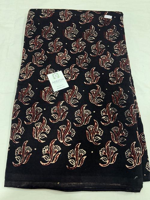 Hand block Printed pure cotton fabric