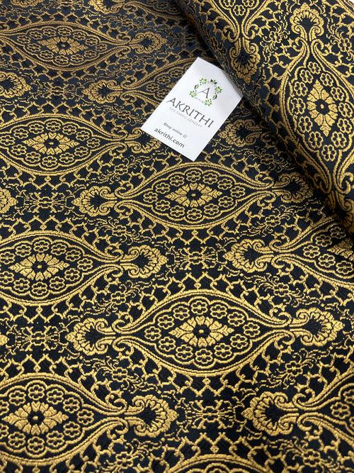 Pure Banarasi brocade fabric