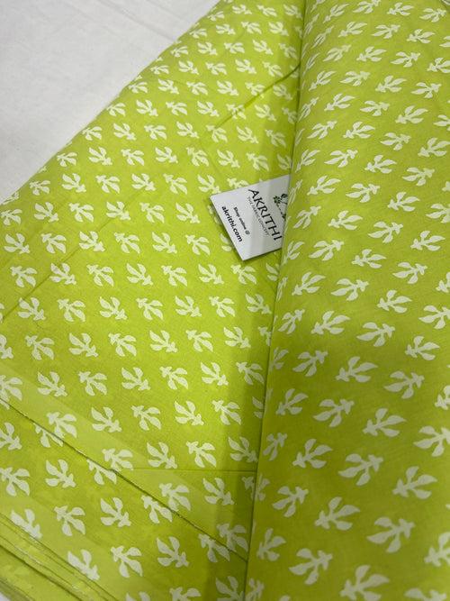 Printed pure cotton fabric