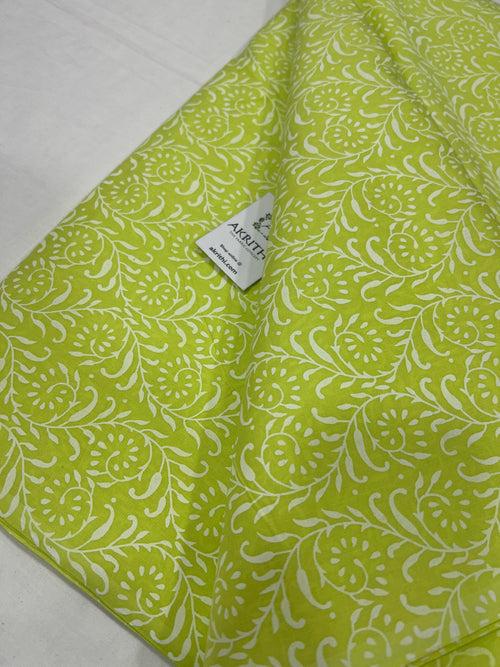 Printed pure cotton fabric