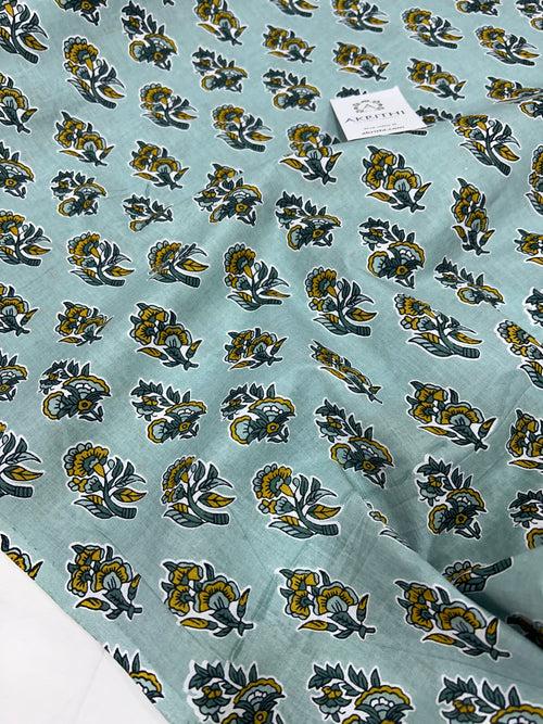 Printed pure cotton fabric