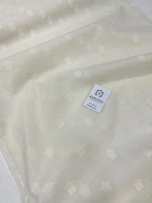 Dyeable banarasi Handloom chanderi cotton fabric