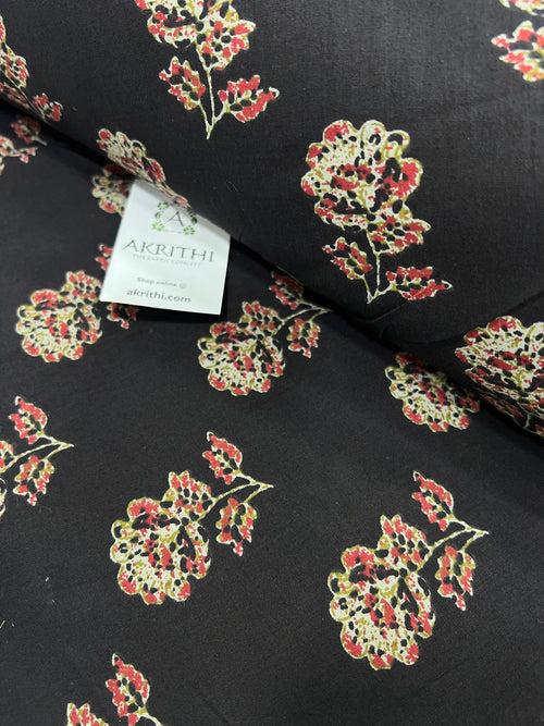 Printed pure cotton fabric