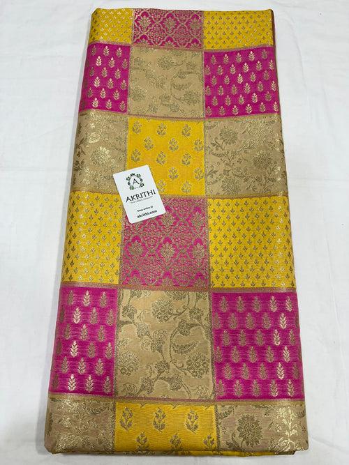 Pure Banarasi brocade fabric