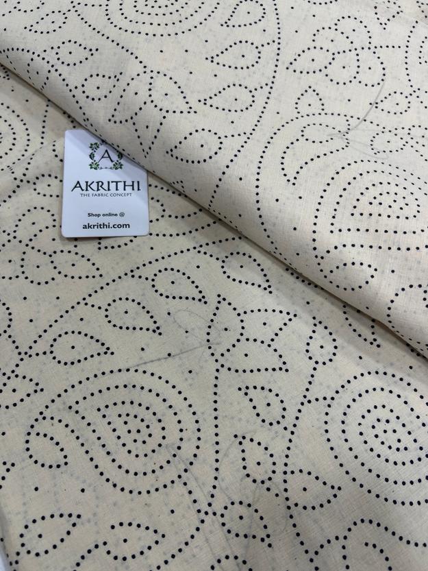 Printed pure cotton fabric