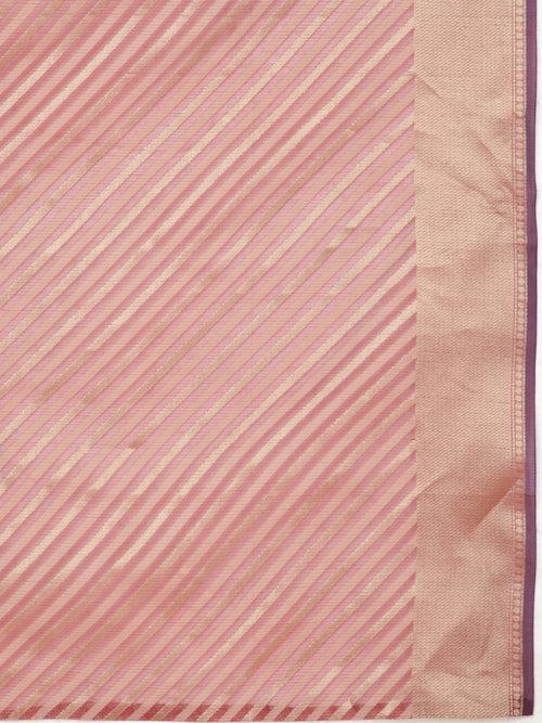 Zari Jaal Woven Cotton Saree