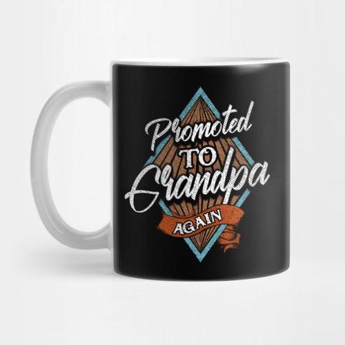 Promoted To Grandpa Mug