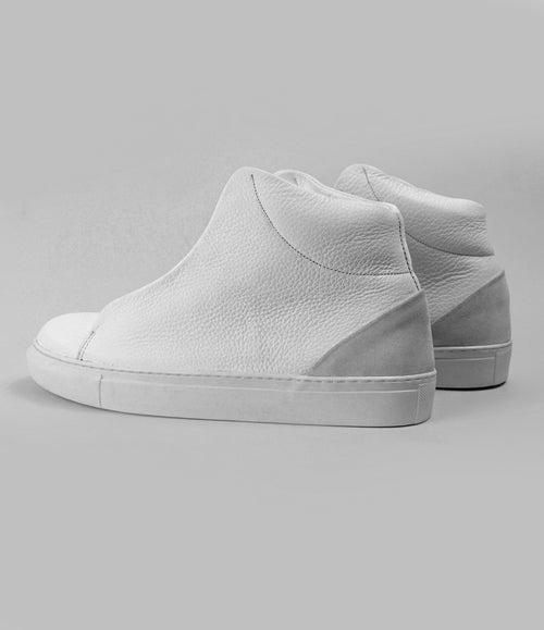 InnovX Sneaker - High Top - White Milled