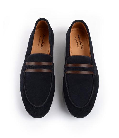 Luca Loafers - Blue Suede - Ultra Flex