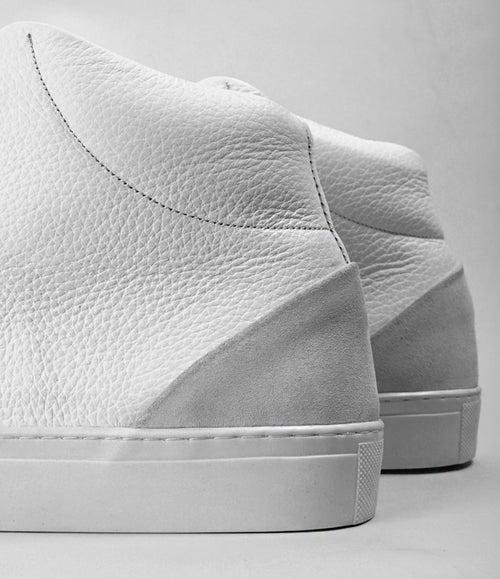 InnovX Sneaker - High Top - White Milled