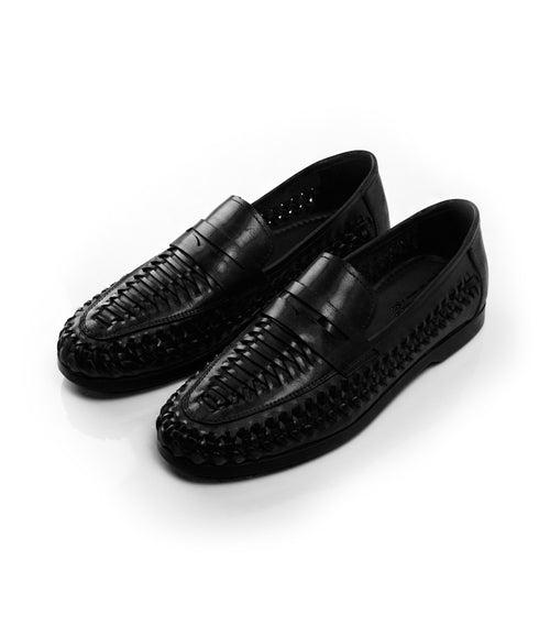 FlexWeave Loafers - Black