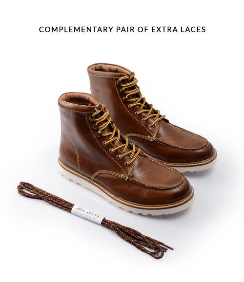 Moc Toe Boots - Brown