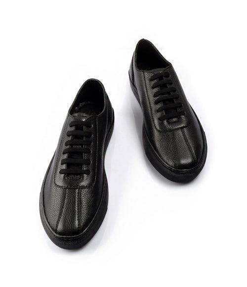 Unlined Sneakers - Black Milled