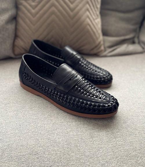 FlexWeave Loafers - Navy