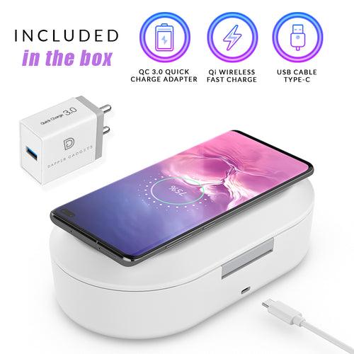 Multi-Functional UV Sterilizer & Wireless Charger