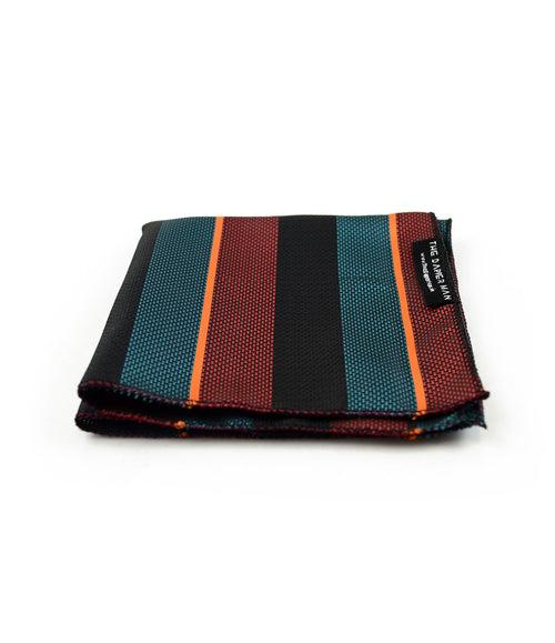 Multi Color Stripes Pocket Square