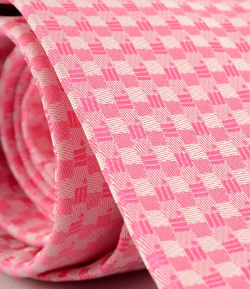 Pink Power Necktie Neck Tie