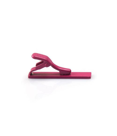 Raspberry Matte Tie Bar