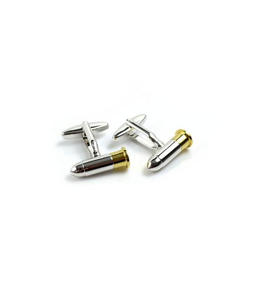 Gold & Silver Bullet Cufflinks