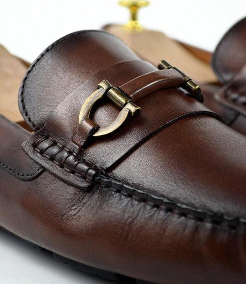 Bit Driving Loafer - Cognac