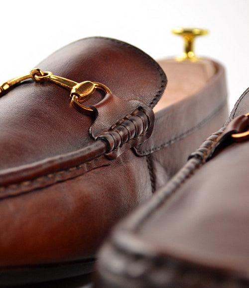 Horsebit Loafers - Cognac