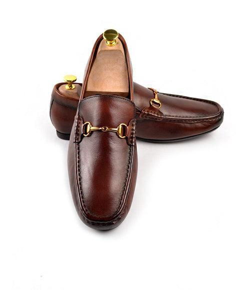 Horsebit Loafers - Cognac