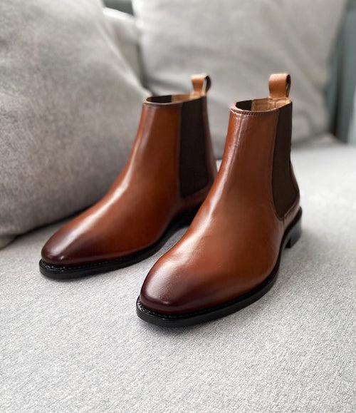 Goodyear Welted - Chelsea Boot - Tan