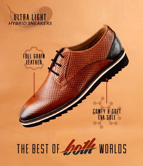 Ultra Light - Hybrid Sneakers - Cognac