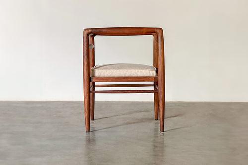 Zen Cushioned Chair - Rosewood