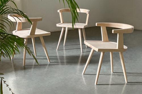 Hive Chair - White Ash