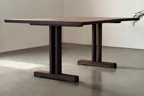 Dais Dining Table - Rosewood with Chocolate Oil