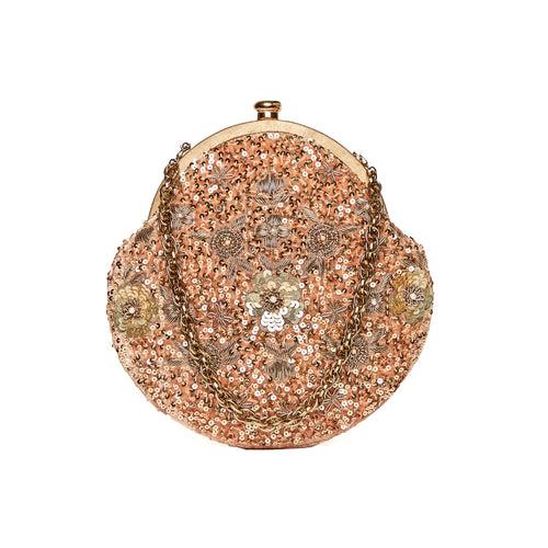 Pixie Dust Vintage Clutch Caramel