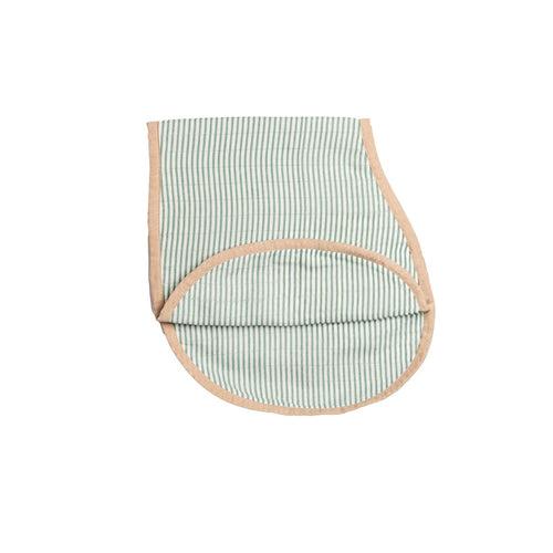 Organic Muslin Burp Cloth & Bib (Pack of 2) – Palm Paradise