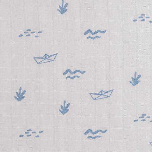 Organic Muslin Swaddles (Set of 3) – Sea Breeze