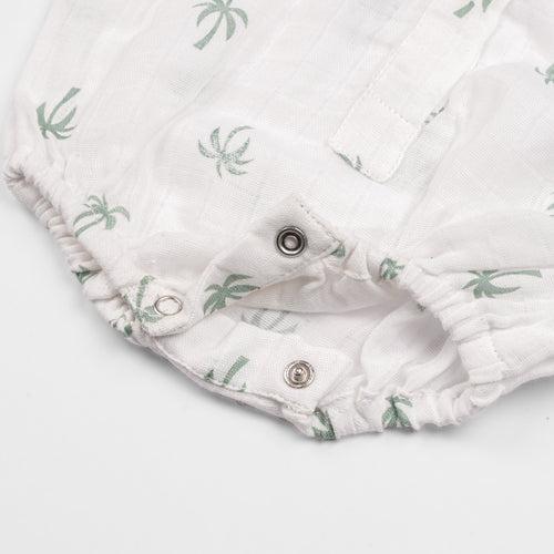 Organic Muslin Baby Romper (Pack of 3) – Palm Paradise