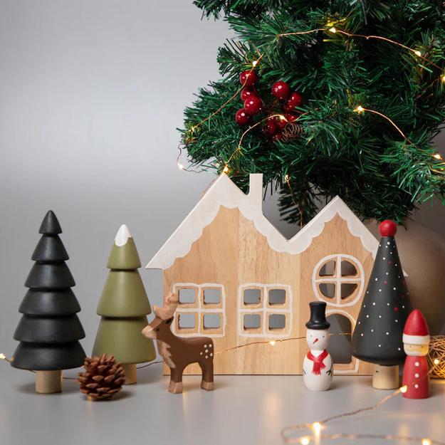 Gingerbread House Christmas Playset