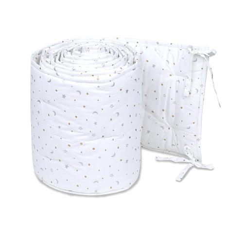 Cot Bumper – Metallic Stars