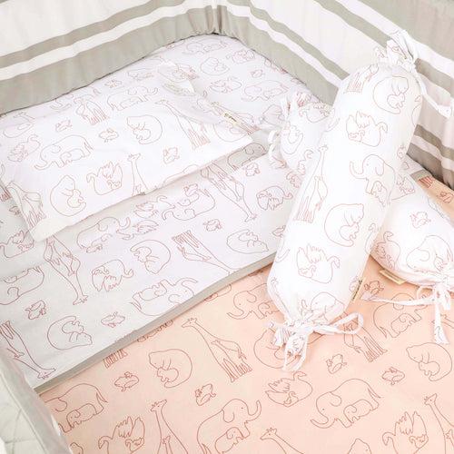 Organic Cotton Cot Bedding Set – Always Be My Baby