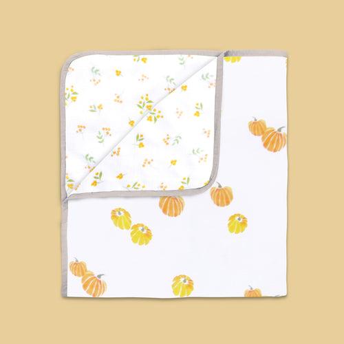 Bamboo Muslin Blanket - Our Little Pumpkin