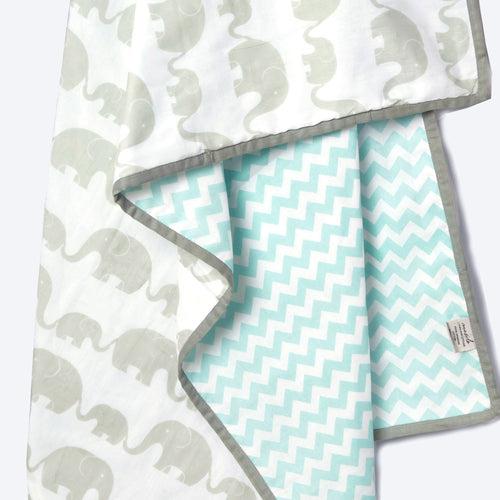 Organic Cotton Dohar - Peekaboo Panda