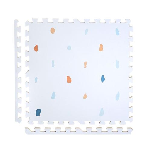 Foam Tiles Playmat - Powder Blue Terrazzo