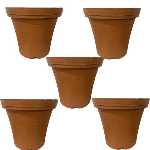 Wonder planters-flower pots 12.5" size set of 5