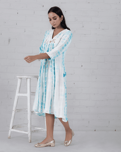 Ambar gathered flowy dress