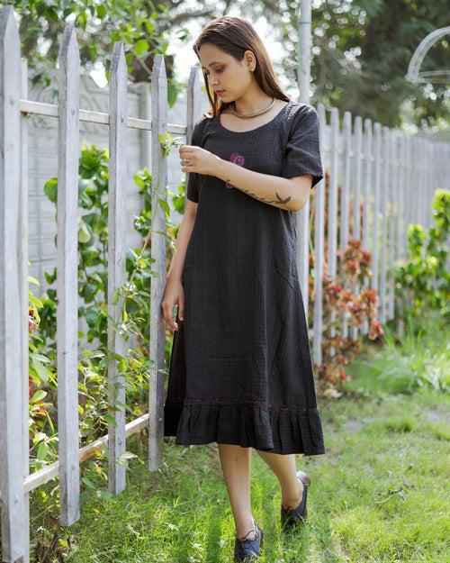 Surmayee A line dress