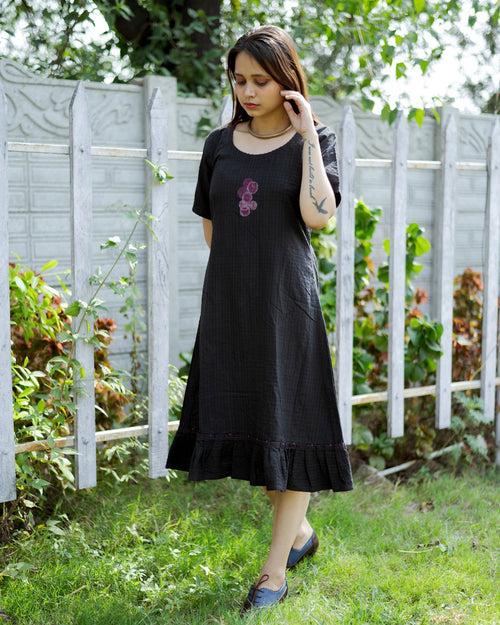 Surmayee A line dress