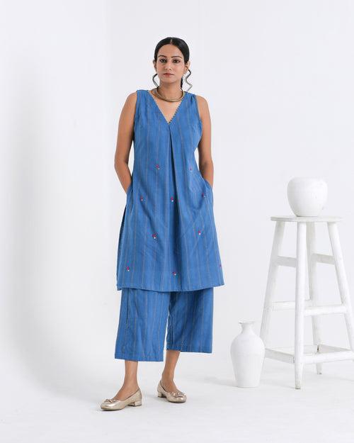 Ira sleeveless kurta set