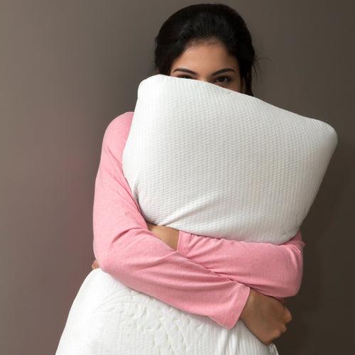 Birch - Cooling Gel Memory Foam Pillow - Slim - Medium Firm