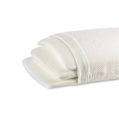 Elm - Memory Foam 3 layer adjustable Pillow - Medium Firm