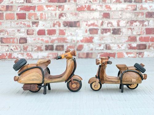 Wooden Vespa Scooter Small