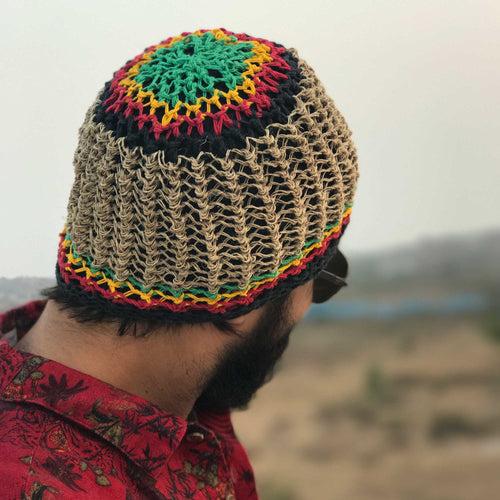 Hemp Beanie Cap Rasta